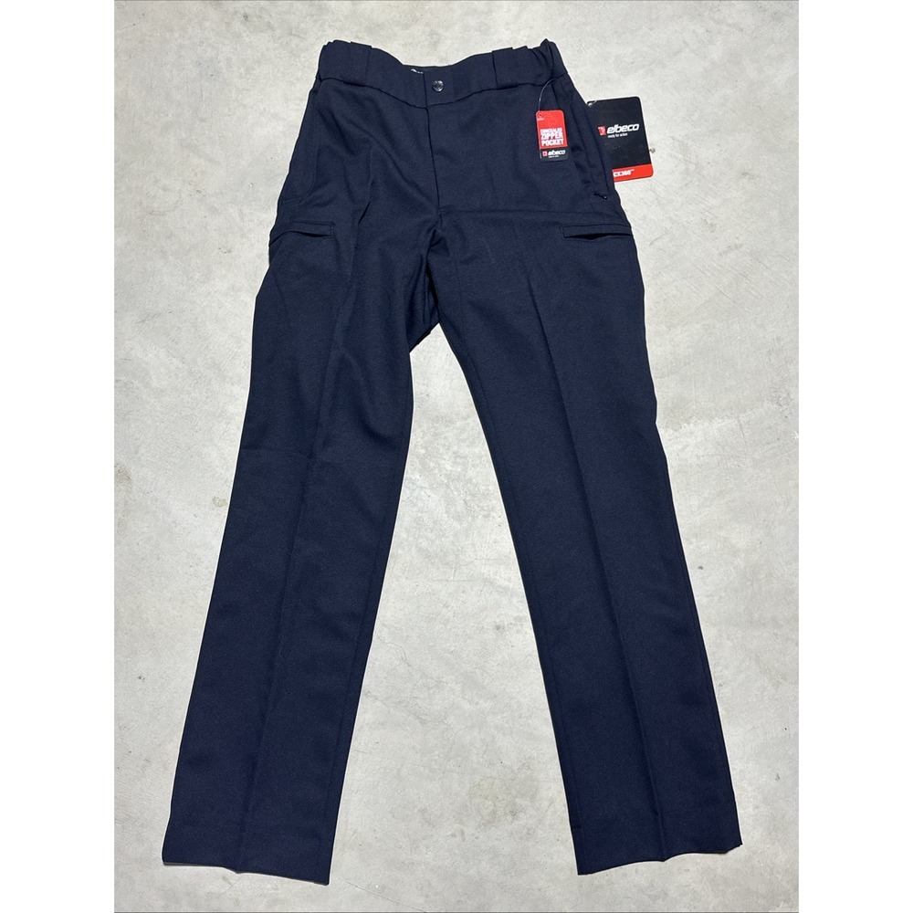 Elbeco CX360 Black Cargo Pants | Size 4 Unhemmed | E3454LC Uniform Paramedic